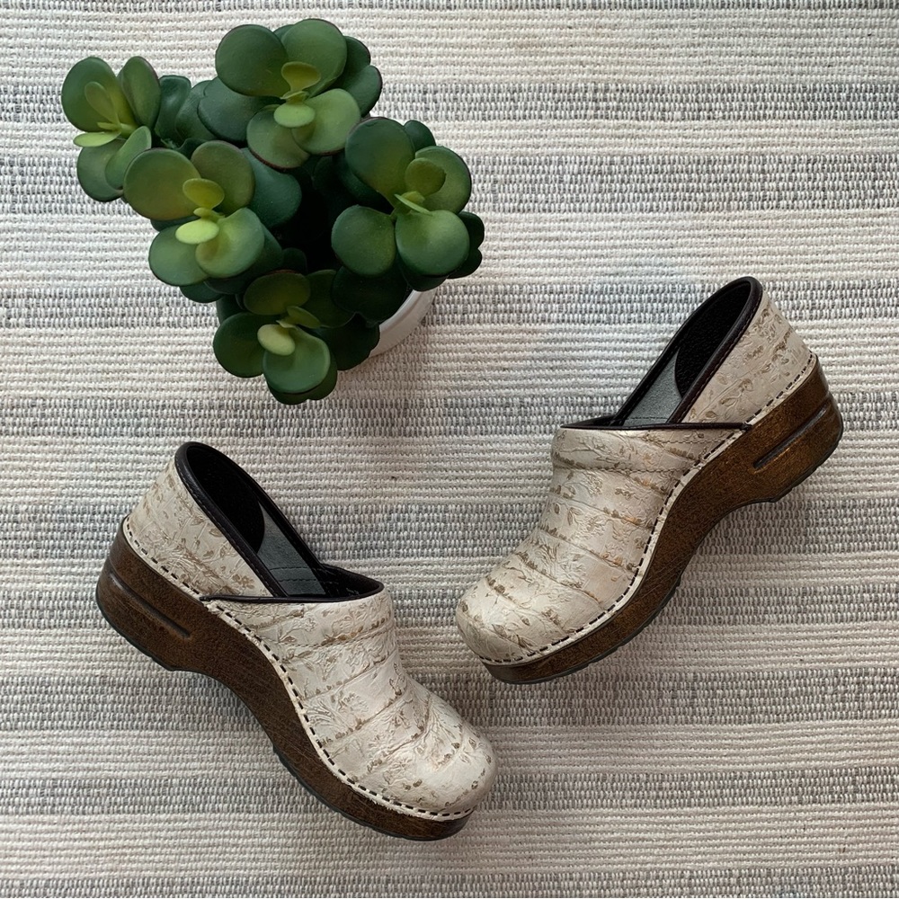 Dansko Leather Clogs
